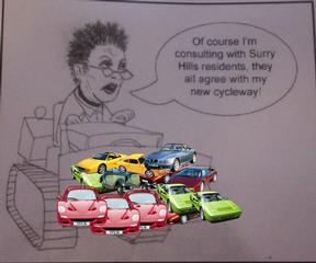 Sydney Lord Mayor’s cycleway consultation more spin than substance